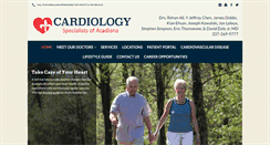 Desktop Screenshot of cardioacadiana.com